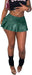 Falda sexy de cuero sintético estilo Y2K para mujer, cintura alta - Quierox - Tienda Online