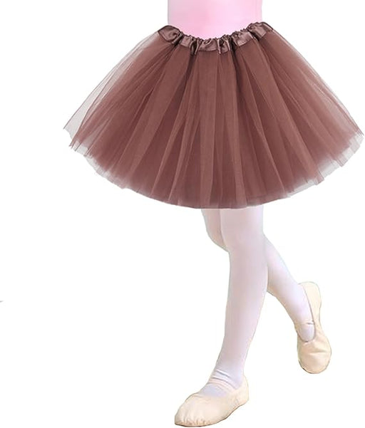 Faldas tutús de 3 capas de tul para niñas pequeñas, vestidos de princesa - Quierox - Tienda Online