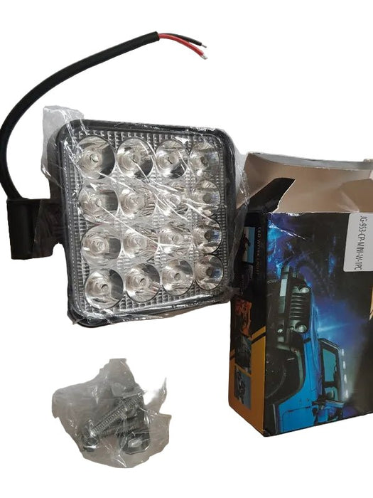 Faro LED de 12 LED, JG - 953 - CP - MINI - W - 1PC - Quierox - Tienda Online