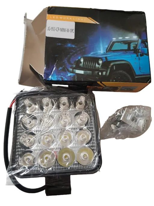 Faro LED de 12 LED, JG - 953 - CP - MINI - W - 1PC - Quierox - Tienda Online