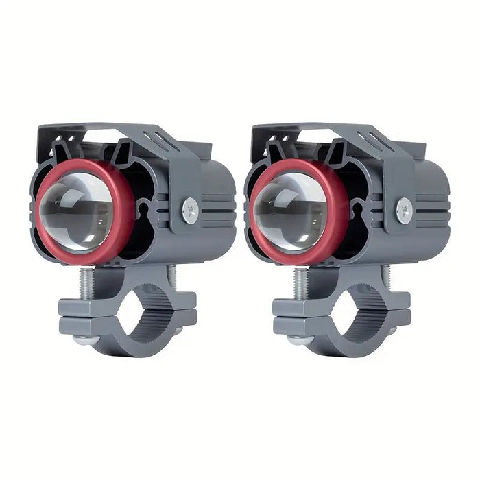 Faros antiniebla Faro auxiliar para motocicleta, bombillas LED, foco adicional para Moto - Quierox - Tienda Online