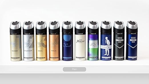 FASCINO Desodorante en spray corporal, 200 ml, para hombre - Quierox - Tienda Online