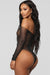 FASHION NOVA Body con diamantes de imitación brillantes y brillantes - Negro - Quierox - Tienda Online