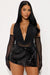 Fashion Nova Conjunto de body de malla y falda de lentejuelas Jinx para festivales y fiestas rave - Quierox - Tienda Online