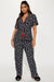 Fashion Nova Conjunto de pijama con pantalón "Give You My Heart" - Negro/Blanco - Quierox - Tienda Online