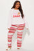 Fashion Nova Conjunto de pijama de peluche de jengibre Oh Snap - Rosa/combinación - Quierox - Tienda Online