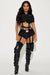 Fashion Nova Conjunto SWAT Babe 6 Piece Costume - Negro - Quierox - Tienda Online