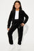 Fashion Nova Minijuego de terciopelo Trendsetter II original, color negro - Quierox - Tienda Online