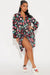 Fashion Nova Pijama de peluche Jolly Santa - Negro/combinado - Quierox - Tienda Online