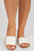 Fashion Nova Sandalias planas Janie - Blanco roto - Quierox - Tienda Online
