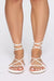 Fashion Nova Sandalias planas Keep It Moving - Quierox - Tienda Online