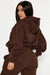 Fashion Nova Stole Your Boyfriend's Oversized Hoodie - Chocolate - Quierox - Tienda Online