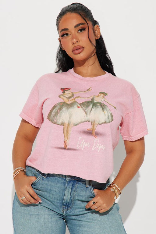 FASHIONNOVA Camiseta lavada Princess Energy - Rosa - Quierox - Tienda Online