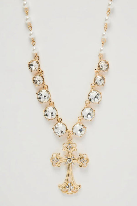 FASHIONNOVA Collar Be Forgiven - Dorado - Quierox - Tienda Online