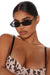 FASHIONNOVA Gafas De Sol Fly Me Out - Humo Negro - Quierox - Tienda Online
