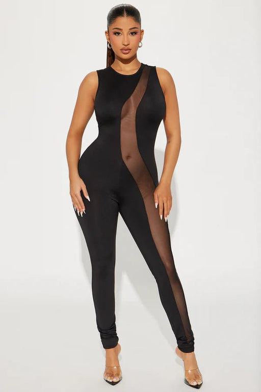 FASHIONNOVA Mono Keep Moving - Negro - Quierox - Tienda Online