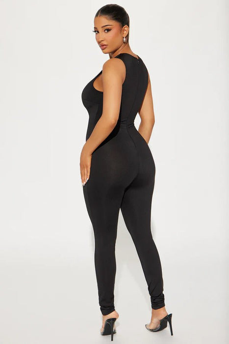 FASHIONNOVA Mono Keep Moving - Negro - Quierox - Tienda Online