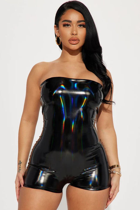 FASHIONNOVA Romper Overol Total Domination - Negro - Quierox - Tienda Online