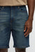 FASHIONNOVA Short De Mezclilla Cornell Slim - Deslavado Antiguo Azul - Quierox - Tienda Online