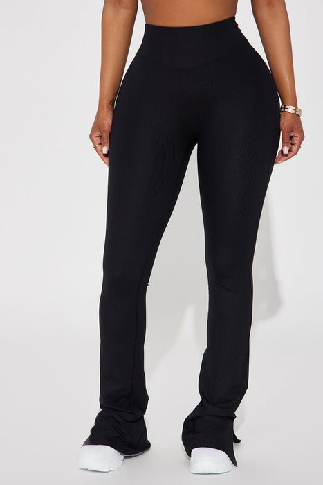 FASHIONNOVA SPORT Pantalón Push It Seamless Active Yoga - Negro - Quierox - Tienda Online