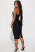 FASHIONNOVA Vestido Midi Sweetest Heart Adornado - Negro - Quierox - Tienda Online