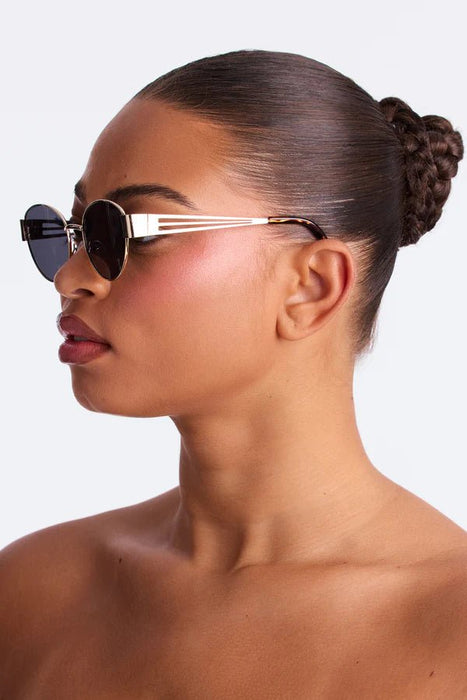 FASHIONOVA Gafas De Sol Latte Sipping - Negro - Quierox - Tienda Online