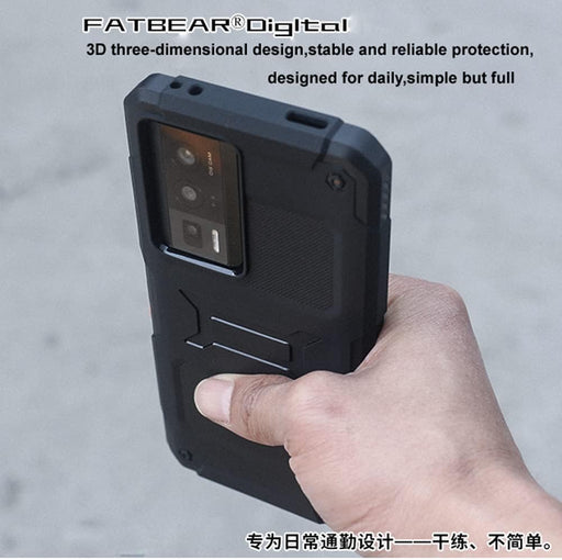 FatBear Carcasa protectora táctica de grado militar para Xiaomi RedMi K60 PRO / K60 Poco F5 pro - Quierox - Tienda Online