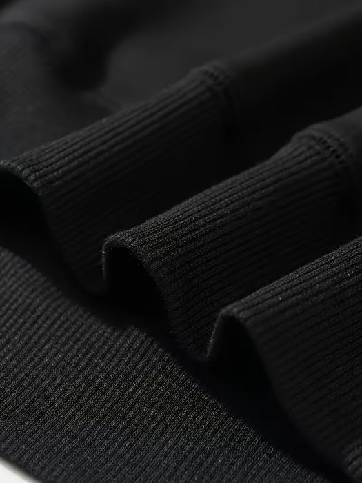 Conjunto de 2pcs sudadera y pantalón largo con estampado para hombre