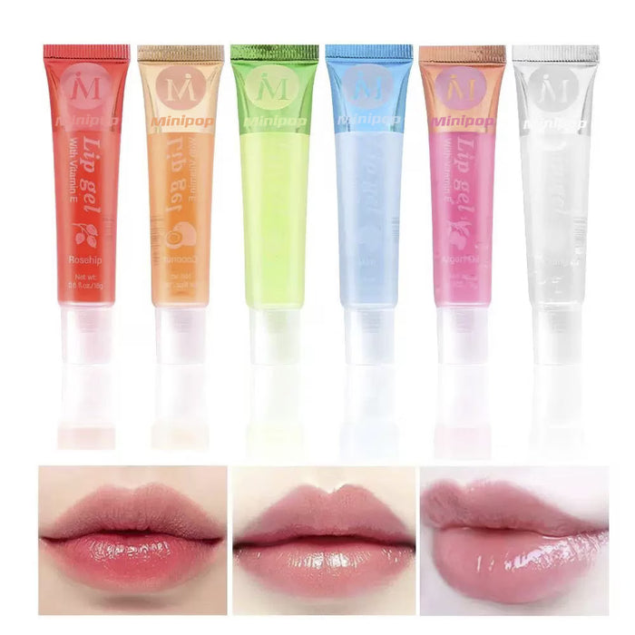 1 pieza de gel hidratante para labios con vitamina e