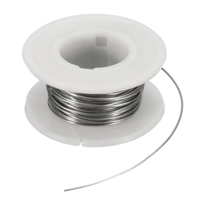 Alambre de Resistencia Calefactora Nichrome 80 Cr20Ni80 22 Gauge 13 Pies de Alta Temperatura para Componentes Electrónicos