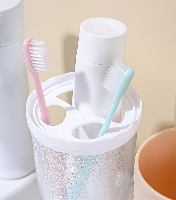 Soporte Organizador Portátil para Cepillo de Dientes
