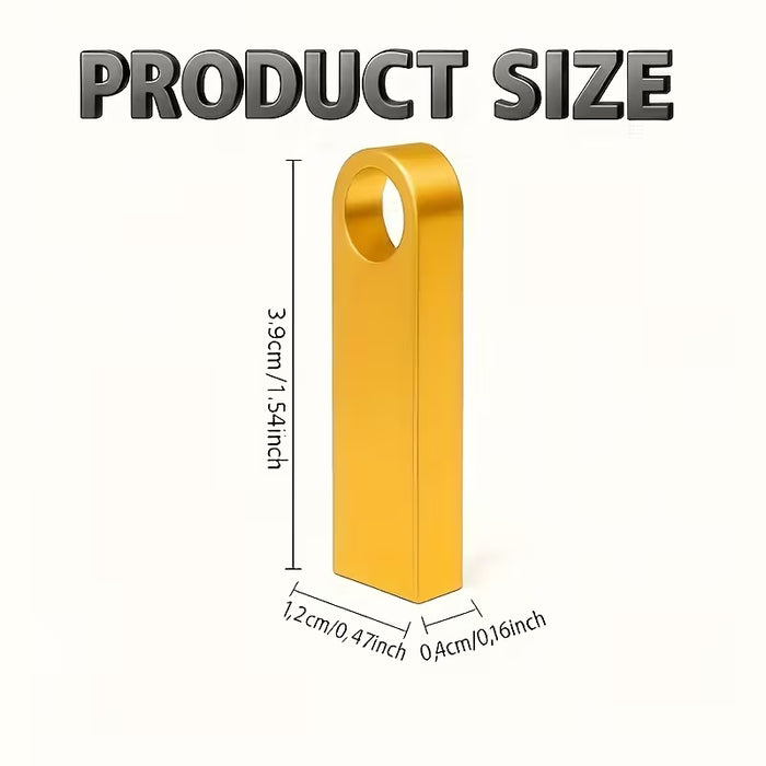 Unidad Flash USB 2.0 de Alta Velocidad con 100% de Capacidad Real de 128gb