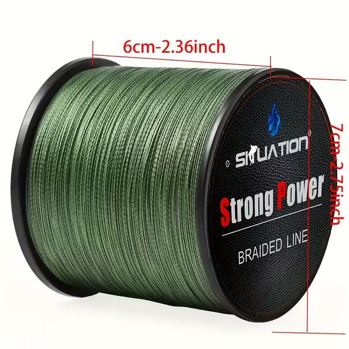 Línea de Pesca Súper Fuerte 500M de 0.2mm-25lb