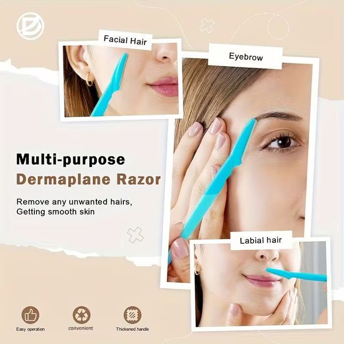 Perfilador De Cejas Navaja Depilación Facial Peluquería