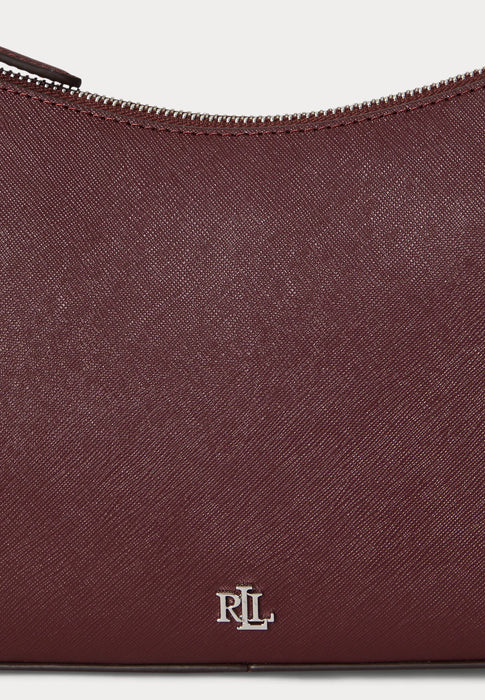 Lauren Ralph Lauren Bolso de hombro danni de mano en color granate oscuro