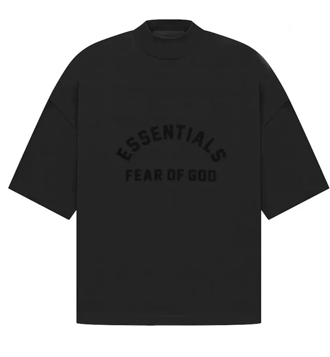 Fear of God Essentials SS23 Logotipo Bonded Exclusivo de Dubái (Negro Azabache) - Quierox - Tienda Online