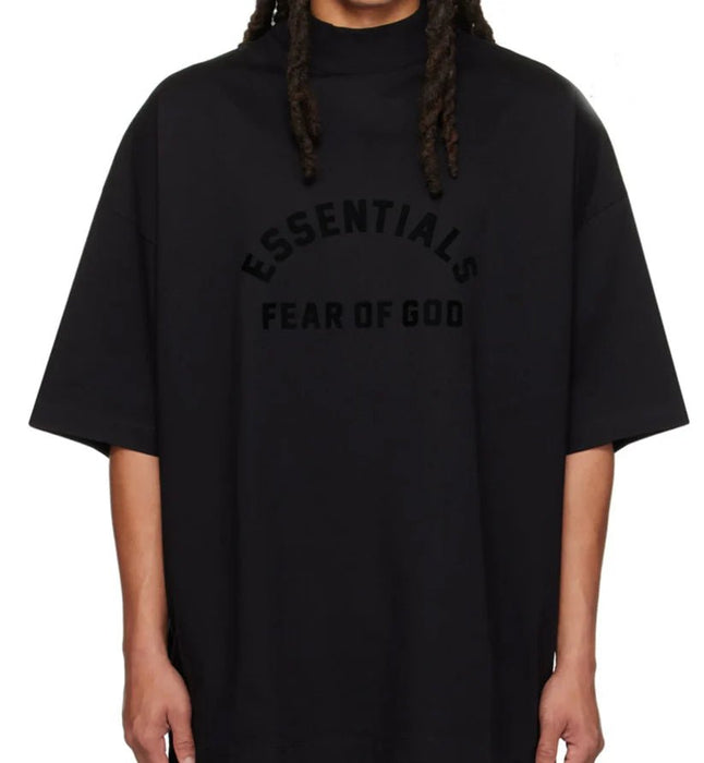 Fear of God Essentials SS23 Logotipo Bonded Exclusivo de Dubái (Negro Azabache) - Quierox - Tienda Online
