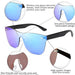 FEISEDY Gafas de sol sin montura con espejo - Quierox - Tienda Online