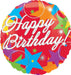 Feliz Cumpleaños Bursting Stars Globo - Quierox - Tienda Online