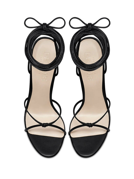 Femme LA Zapatos Athens con cordones - Negro - Quierox - Tienda Online