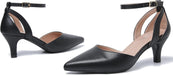 Fereshte Zapatos de tacón de aguja con punta cerrada y correa al tobillo - Quierox - Tienda Online