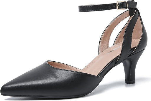 Fereshte Zapatos de tacón de aguja con punta cerrada y correa al tobillo - Quierox - Tienda Online