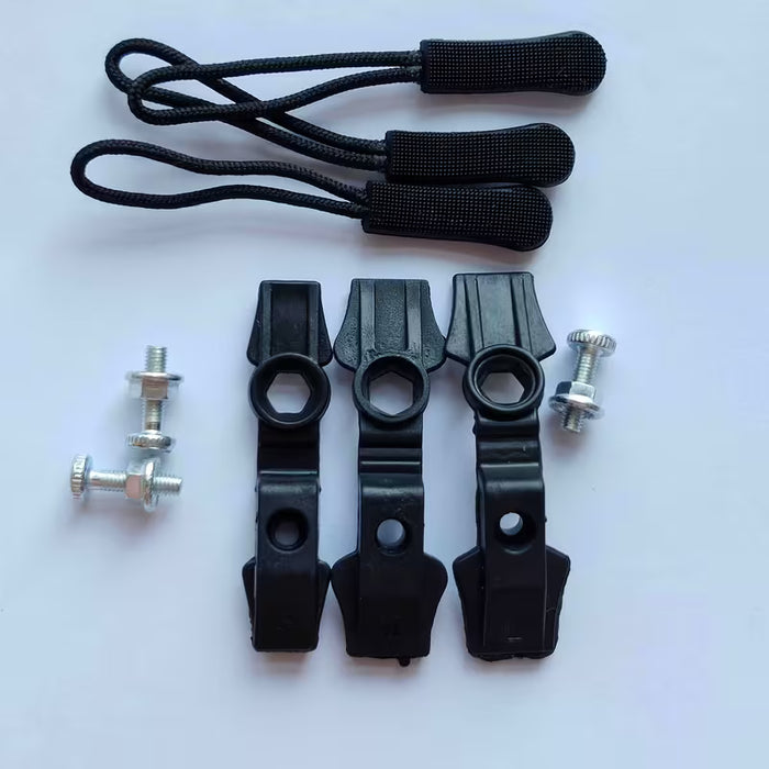 Herramienta universal para cremalleras, ideal para reemplazar piezas metálicas de cremalleras en mochilas, chaquetas y ropa