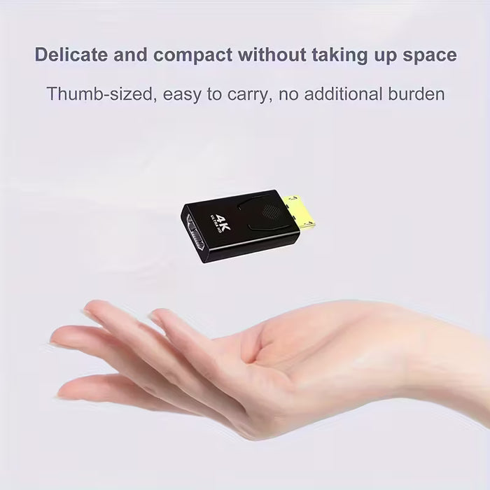 1pc Adaptador DisplayPort a Cable (Macho Hembra) para Conectar Monitores