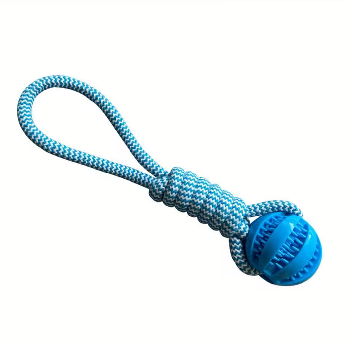 Juguete masticable duradero] Juguete masticable duradero de cuerda tejida para perros
