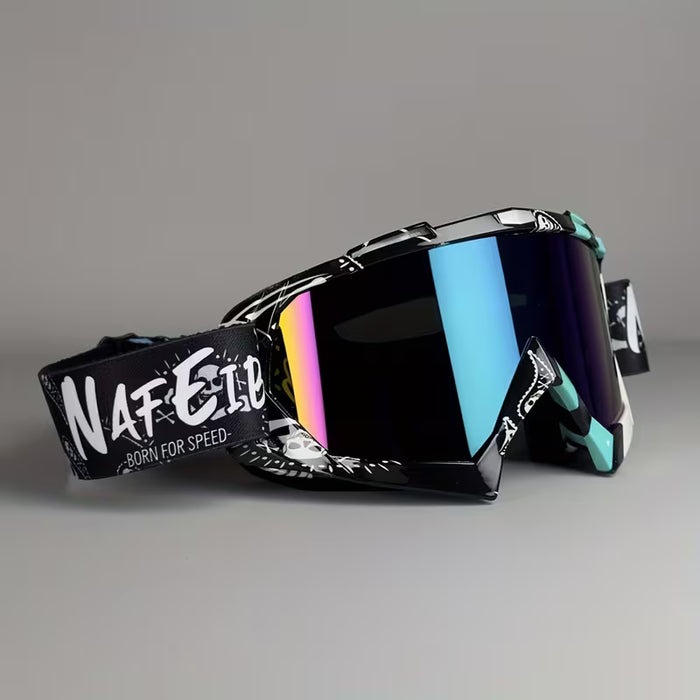 Gafas de motociclista de alta rendimiento con marco de TPU, Protección contra el viento