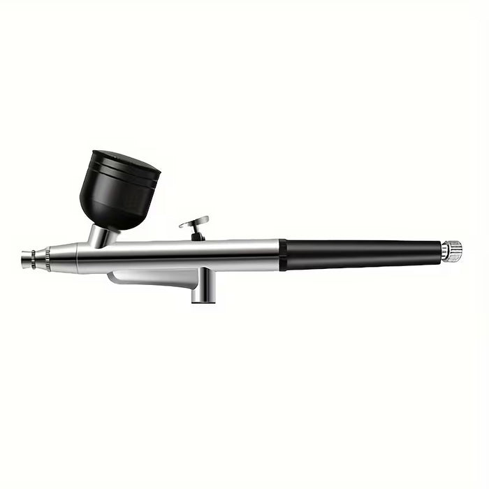 Airbrush de Acción Única con Tinta de Belleza Portátil, Boquilla de 0.3mm, Pistola de Pulverización Modelo para Tartas, Uñas y Pintura de Coches