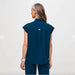 Figs Blusa médica Rafaela para mujer, color azul arrecife profundo - Quierox - Tienda Online