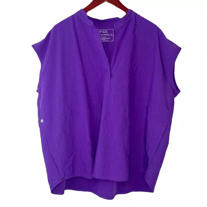 Figs Rafaela Scrub Top Medico Cuello en V Ultra Violeta - Quierox - Tienda Online