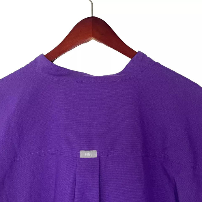 Figs Rafaela Scrub Top Medico Cuello en V Ultra Violeta - Quierox - Tienda Online